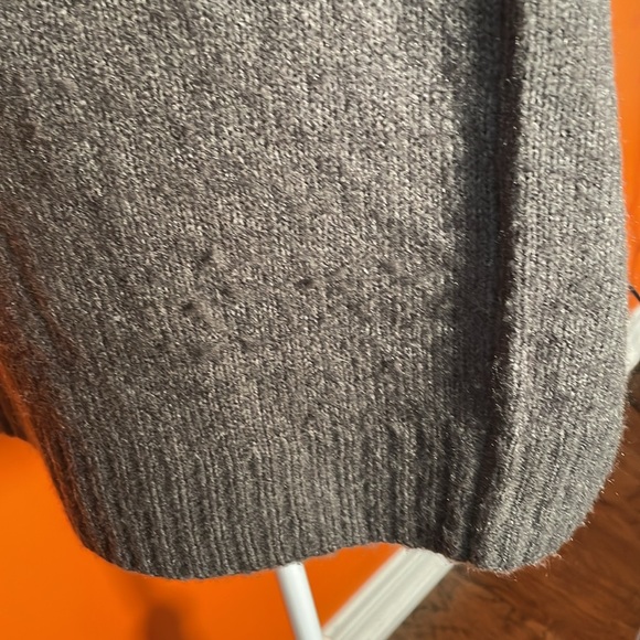 Brave Soul Cozy Oversized Cardigan-Grey-Sz S - Picture 5 of 6